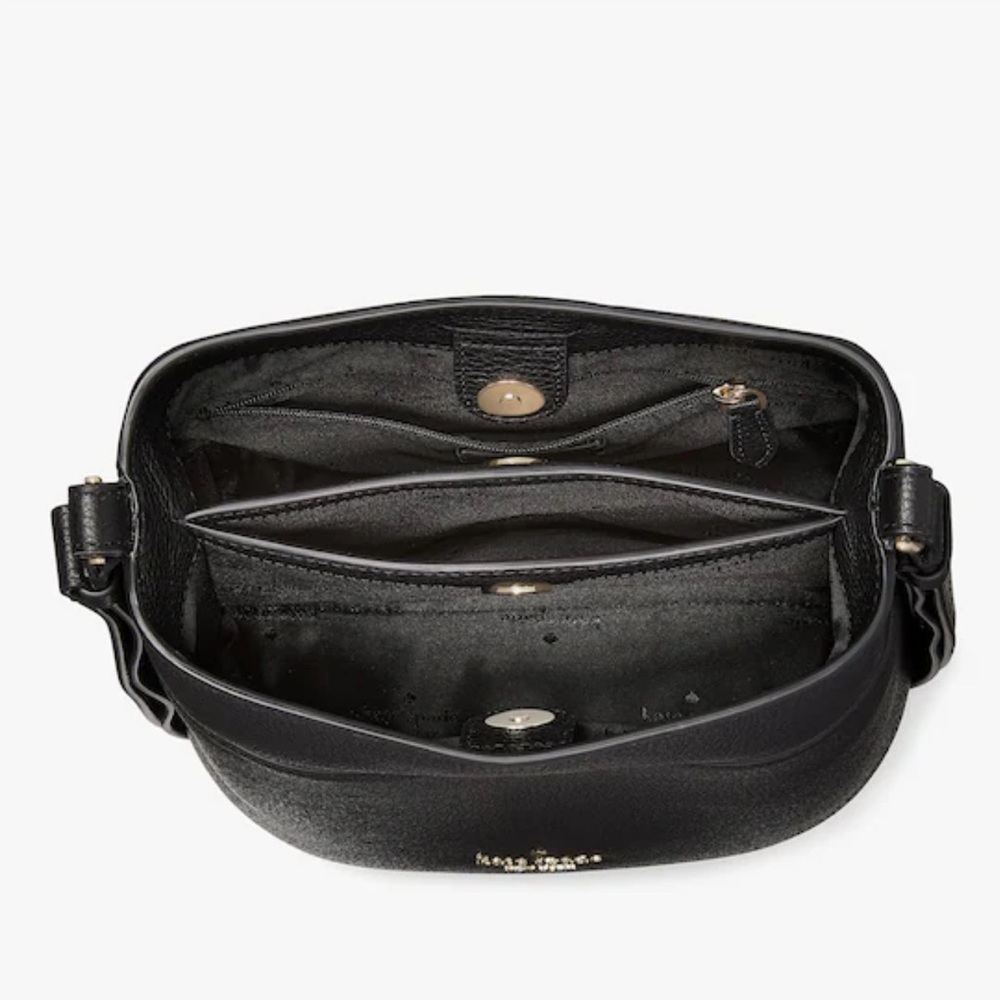 Kate Spade Leila Small Bucket Bag
COLOR:
Black 
NWT - Picture 4 of 16